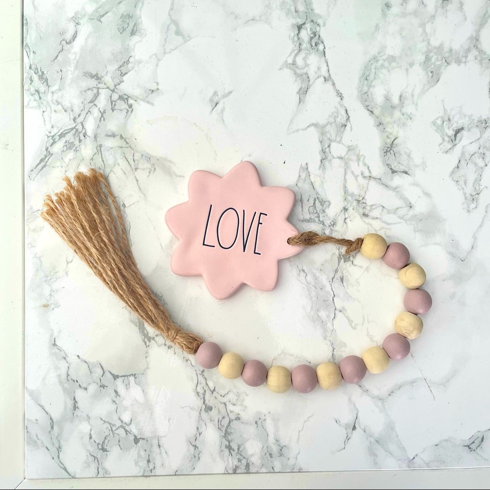 New Rae Dunn LOVE Beads